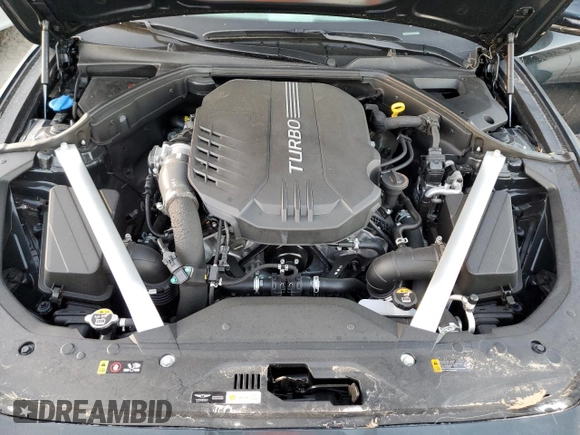 2023 Genesis G70 3.3T with VIN KMTG54TE8PU123516, listed as a Copart auction lot 76779384 with 1,723 mi miles and Non Repairable. Bid and sale history available at carsss.com. Image 11.