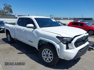 2024 Toyota Tacoma SR5 with VIN 3TYLB5JN4RT009863, listed as a IAAI auction lot 42649041 with 8,360 mi miles and . Bid and sale history available at DreamBid. Image 1.