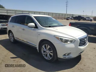 2015 Infiniti QX60 with VIN 5N1AL0MM2FC523564, listed as a Copart auction lot 52846785 with 145,054 mi miles and Clean Title. Bid and sale history available at DreamBid. Image 4.