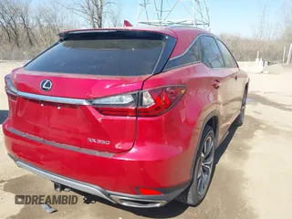 2021 Lexus RX with VIN 2T2HZMDAXMC268550, listed as a IAAI auction lot 41762439 with 49,822 mi miles. Bid and sale history available at carsss.com. Image 4.