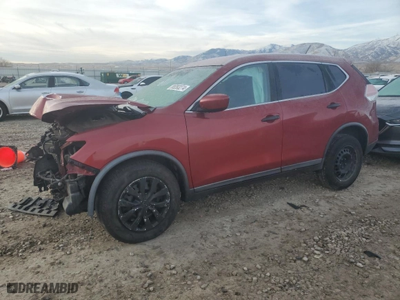 2016 Nissan Rogue SV with VIN KNMAT2MT7GP703091, listed as a Copart auction lot 85393274 with 0 miles and Salvage Title. Bid and sale history available at carsss.com. Image 1.