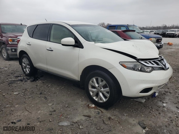 2014 Nissan Murano LE with VIN JN8AZ1MUXEW417129, listed as a Copart auction lot 82124914 with 157,401 mi miles and Salvage Title. Bid and sale history available at carsss.com. Image 4.