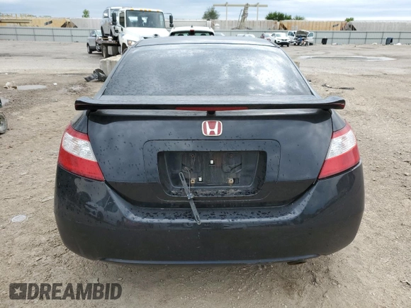 2007 Honda Civic Si with VIN 2HGFG21577H705283, listed as a Copart auction lot 55724755 with 150,456 mi miles and Clean Title. Bid and sale history available at DreamBid. Image 6.