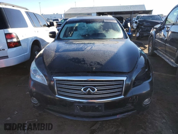 2012 Infiniti M37 with VIN JN1BY1AR6CM392633, listed as a Copart auction lot 80099504 with 190,542 mi miles and Salvage Title. Bid and sale history available at carsss.com. Image 5.