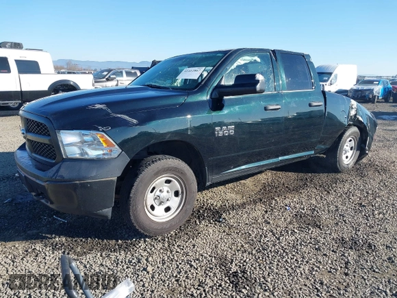 2017 Ram 1500 Express with VIN 1C6RR7FG4HS654131, listed as a IAAI auction lot 41412867 with 126,791 mi miles. Bid and sale history available at carsss.com. Image 2.