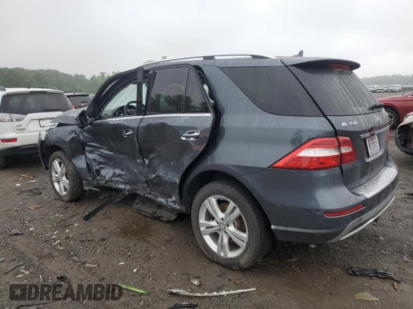 2015 Mercedes-Benz M 350 with VIN 4JGDA5HB2FA525688, listed as a Copart auction lot 63729745 with Not provided miles and Clean title. Bid and sale history available at DreamBid. Image 2.