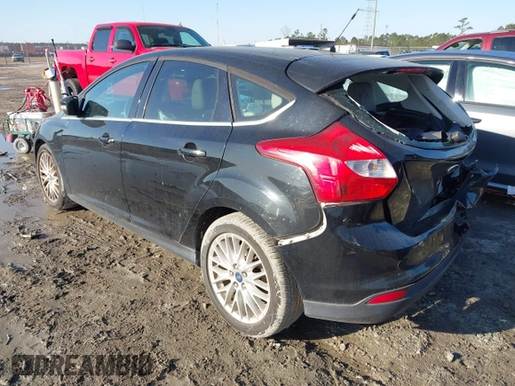 2012 Ford Focus SEL with VIN 1FAHP3M29CL270395, listed as a IAAI auction lot 41763912 with 145,872 mi miles. Bid and sale history available at carsss.com. Image 3.