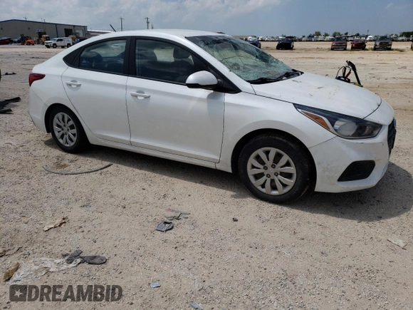 2018 Hyundai Accent SEL with VIN 3KPC24A31JE012335, listed as a Copart auction lot 55033333 with 61,431 mi miles. Bid and sale history available at carsss.com. Image 4.