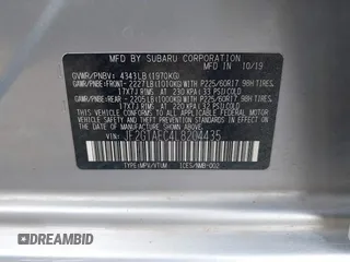 2020 Subaru Crosstrek Premium with VIN JF2GTAEC4L8204435, listed as a IAAI auction lot 42459704 with 105,671 mi miles and . Bid and sale history available at DreamBid. Image 9.
