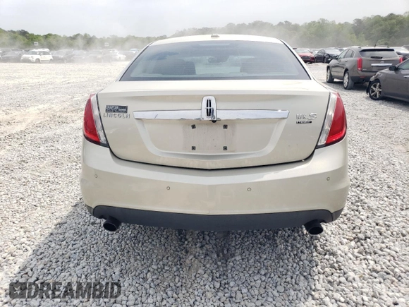 2011 Lincoln MKS EcoBoost with VIN 1LNHL9FT0BG601897, listed as a Copart auction lot 52746045 with 139,924 mi miles and Salvage Title. Bid and sale history available at DreamBid. Image 6.