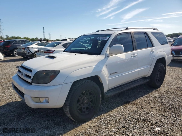2004 Toyota 4Runner SR5 with VIN JTEZU14R540041509, listed as a Copart auction lot 50149645 with 257,964 mi miles and Clean Title. Bid and sale history available at carsss.com. Image 1.
