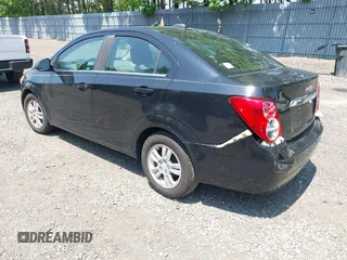 2016 Chevrolet Sonic LT with VIN 1G1JC5SGXG4108124, listed as a IAAI auction lot 42412834 with 90,191 mi miles and . Bid and sale history available at DreamBid. Image 3.