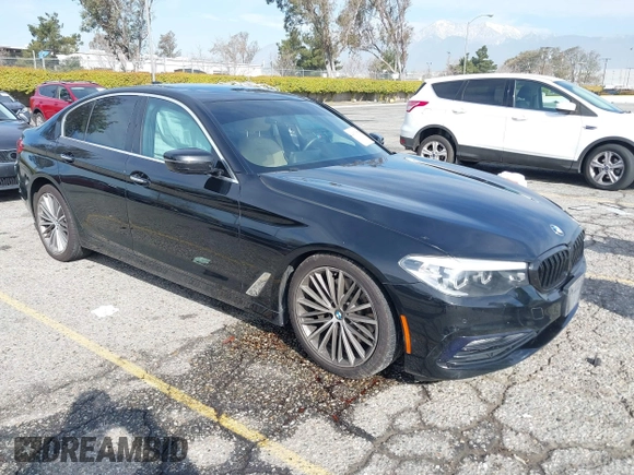 2018 BMW 5 Series 530i with VIN WBAJA5C56JG897692, listed as a IAAI auction lot 41813052 with 37,610 mi miles and . Bid and sale history available at DreamBid. Image 1.
