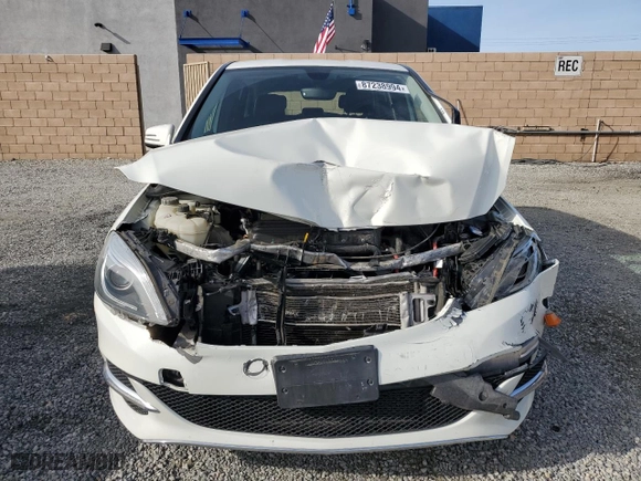 2014 Mercedes-Benz B-Class with VIN WDDVP9AB3EJ001785, listed as a Copart auction lot 87238994 with NaN miles and Salvage Title. Bid and sale history available at carsss.com. Image 5.