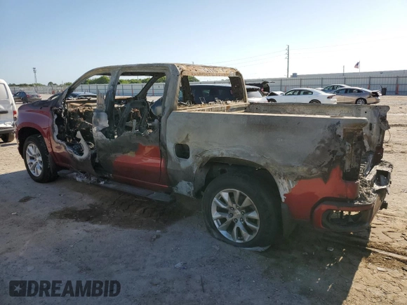 2022 Chevrolet Silverado 1500 Custom with VIN 1GCPWBEK4NZ236768, listed as a Copart auction lot 53791165 with Not Provided miles and Non Repairable. Bid and sale history available at DreamBid. Image 2.