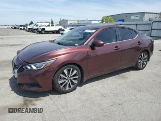 2021 Nissan Sentra SV z VIN 3N1AB8CV0MY203716, wystawiony jako Copart lot #52529895 z przebiegiem 58 390 mil mil oraz Czysty tytuł • Clean title. Historia ofert i sprzedaży dostępna na DreamBid. Obrazek 1.