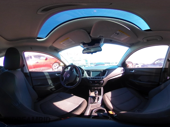 2019 Hyundai Accent Limited with VIN 3KPC34A3XKE069177, listed as a IAAI auction lot 40821291 with 90,855 mi miles. Bid and sale history available at carsss.com. Image 21.