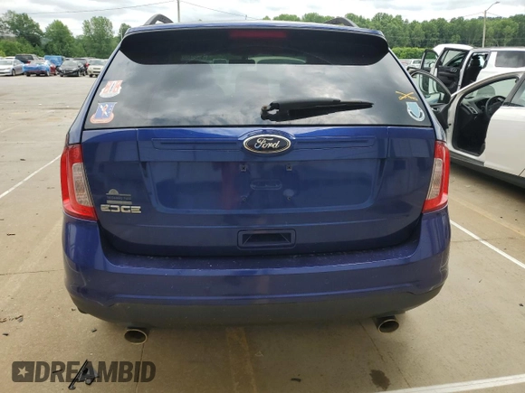 2013 Ford Edge SE with VIN 2FMDK3GC3DBB20839, listed as a Copart auction lot 59858025 with 93,398 mi miles and Salvage title. Bid and sale history available at DreamBid. Image 6.