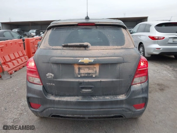 2020 Chevrolet Trax LS with VIN 3GNCJKSBXLL243902, listed as a IAAI auction lot 41059431 with 95,255 mi miles. Bid and sale history available at carsss.com. Image 16.