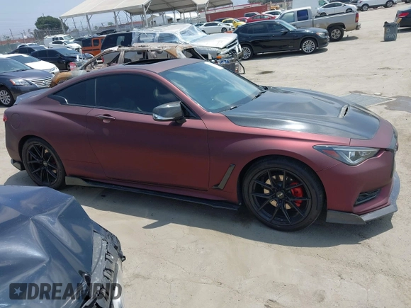 2017 Infiniti Q60 Premium with VIN JN1CV7EK0HM110992, listed as a IAAI auction lot 42561643 with 65,928 mi miles and . Bid and sale history available at DreamBid. Image 13.