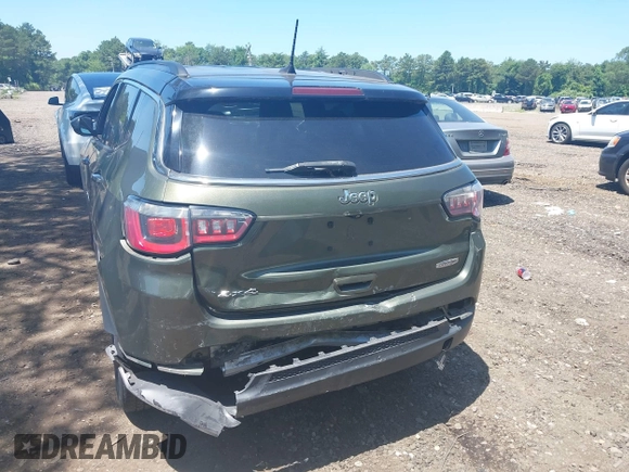 2018 Jeep Compass Latitude with VIN 3C4NJDBB5JT200840, listed as a IAAI auction lot 42557660 with 39,489 mi miles and . Bid and sale history available at DreamBid. Image 16.