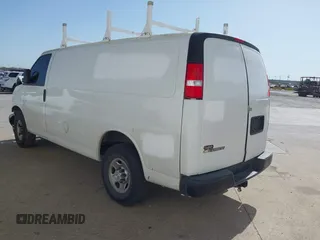 2020 Chevrolet Express Cargo with VIN 1GCWGAFP6L1275225, listed as a IAAI auction lot 41801450 with 122,683 mi miles and . Bid and sale history available at DreamBid. Image 3.
