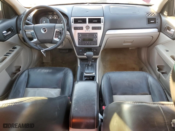 2007 Mercury Milan Premier with VIN 3MEHM08Z37R645129, listed as a Copart auction lot 87407674 with 185,375 mi miles and Salvage Title. Bid and sale history available at carsss.com. Image 8.