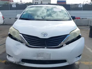 2012 Toyota Sienna LE AAS with VIN 5TDKK3DC6CS246447, listed as a IAAI auction lot 41949894 with 184,656 mi miles and . Bid and sale history available at DreamBid. Image 6.