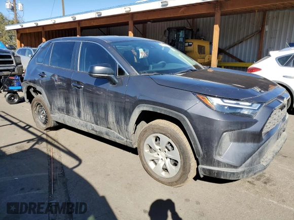 2023 Toyota RAV4 LE with VIN 2T3F1RFV3PW375949, listed as a Copart auction lot 47062865 with 14,267 mi miles and Salvage Title. Bid and sale history available at carsss.com. Image 4.