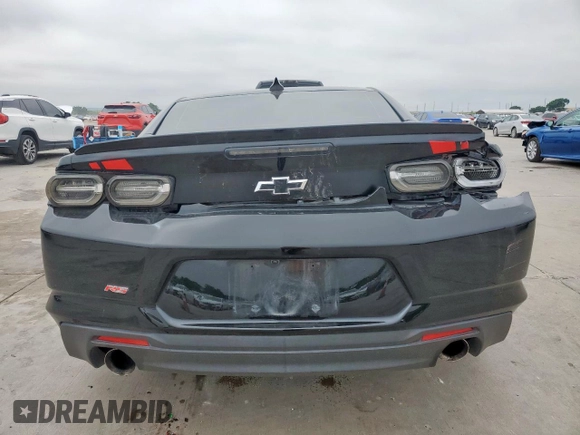 2021 Chevrolet Camaro 1LT with VIN 1G1FB1RS5M0132846, listed as a Copart auction lot 58764365 with 62,148 mi miles and Salvage title. Bid and sale history available at DreamBid. Image 6.