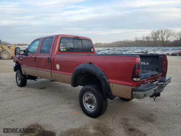 2003 Ford Super Duty F-350 SRW XL with VIN 1FTSW31P43EB61530, listed as a Copart auction lot 87588995 with 262,641 mi miles and Non Repairable. Bid and sale history available at carsss.com. Image 2.