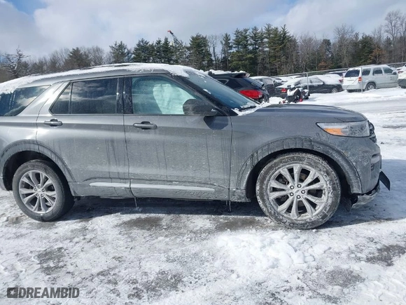 2023 Ford Explorer XLT with VIN 1FMSK8DH4PGB07437, listed as a IAAI auction lot 41606284 with 20,556 mi miles. Bid and sale history available at carsss.com. Image 13.