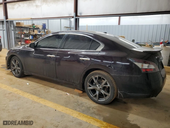 2013 Nissan Maxima 3.5 SV w/Sport Pkg with VIN 1N4AA5AP5DC819025, listed as a Copart auction lot 43457355 with 156,877 mi miles and Salvage Title. Bid and sale history available at carsss.com. Image 2.