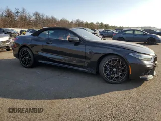 2023 BMW M8 Competition with VIN WBSDZ0C00PCL89792, listed as a Copart auction lot 88735965 with 22,068 mi miles and Salvage Title. Bid and sale history available at carsss.com. Image 4.