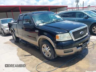 2005 Ford F-150 XLT with VIN 1FTPX12555NA33112, listed as a IAAI auction lot 42489921 with 247,309 mi miles and . Bid and sale history available at DreamBid. Image 1.