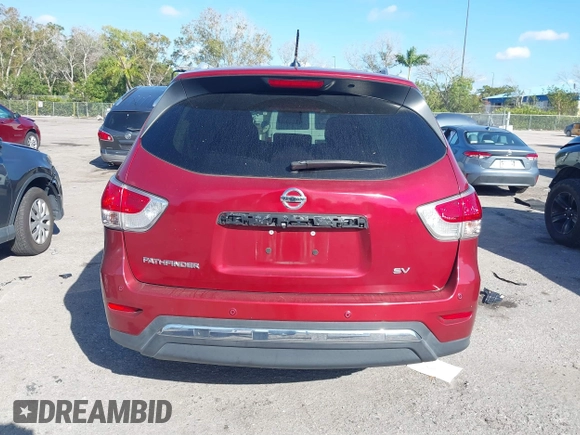 2016 Nissan Pathfinder S with VIN 5N1AR2MN7GC600949, listed as a IAAI auction lot 41261906 with 173,787 mi miles and . Bid and sale history available at DreamBid. Image 16.