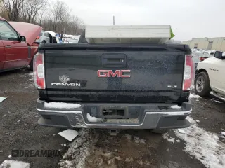 2015 GMC Canyon 4WD SLT with VIN 1GTG6CE35F1236096, listed as a Copart auction lot 44036465 with 55,829 mi miles and Salvage Title. Bid and sale history available at carsss.com. Image 6.