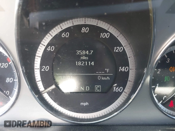 2010 Mercedes-Benz C-Class C 300 Sport with VIN WDDGF5EB3AR086251, listed as a IAAI auction lot 41814225 with 182,114 mi miles. Bid and sale history available at carsss.com. Image 7.