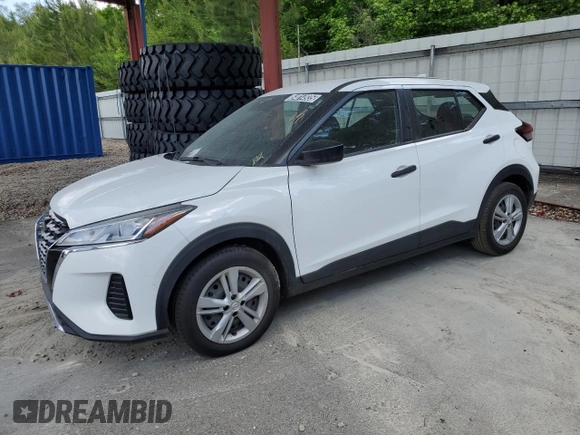 2022 Nissan Kicks S with VIN 3N1CP5BV4NL489546, listed as a Copart auction lot 54014935 with 63,306 mi miles and Clean Title. Bid and sale history available at DreamBid. Image 1.