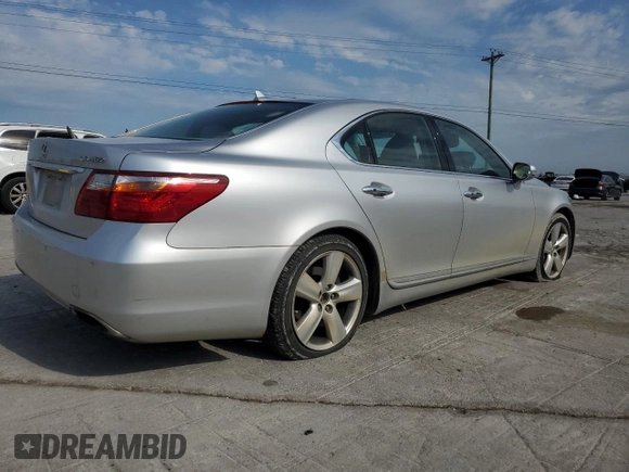 2011 Lexus LS 460 with VIN JTHBL5EF1B5105547, listed as a Copart auction lot 54480235 with 72,073 mi miles and Salvage title. Bid and sale history available at DreamBid. Image 3.