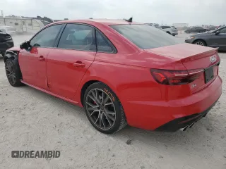2021 Audi S4 Premium Plus with VIN WAUB4AF49MA031306, listed as a Copart auction lot 51076474 with 13,102 mi miles. Bid and sale history available at carsss.com. Image 2.