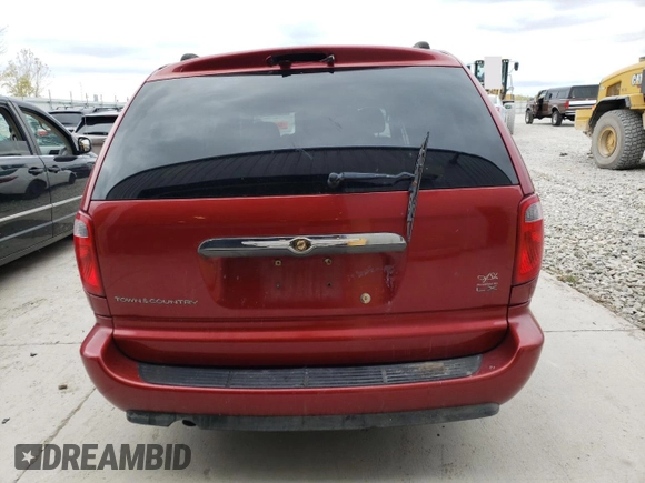 2006 Chrysler Town & Country LWB LX with VIN 1A4GP44R86B752806, listed as a Copart auction lot 52394904 with 0 mi miles and Non Repairable. Bid and sale history available at carsss.com. Image 6.