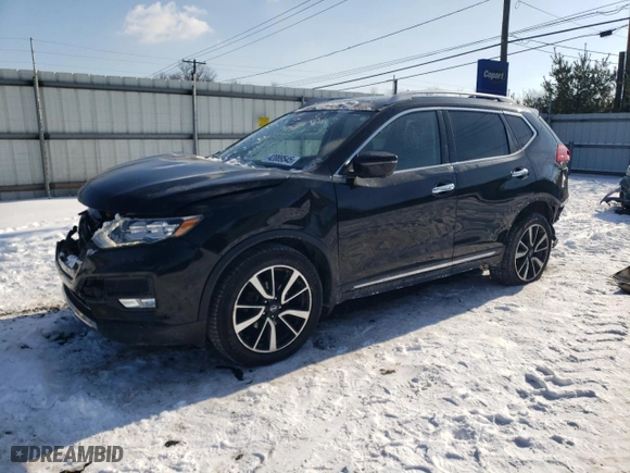 2020 Nissan Rogue SL with VIN 5N1AT2MV7LC718768, listed as a Copart auction lot 42089545 with 95,544 mi miles and Salvage Title. Bid and sale history available at carsss.com. Image 1.