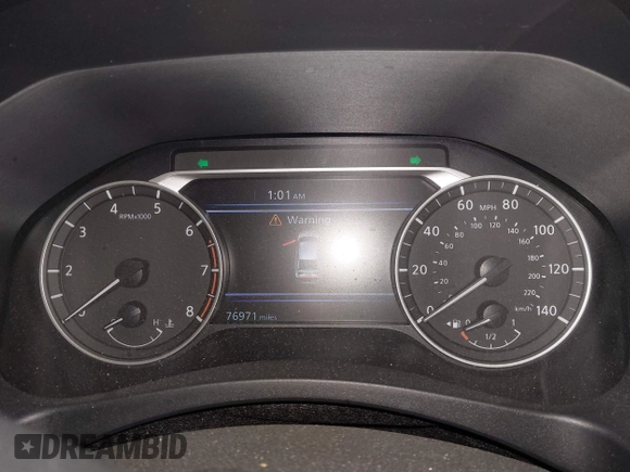 2019 Nissan Altima S with VIN 1N4BL4BV3KC104750, listed as a IAAI auction lot 41721052 with 76,971 mi miles and . Bid and sale history available at carsss.com. Image 7.