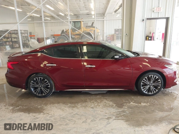 2016 Nissan Maxima 3.5 SV with VIN 1N4AA6APXGC445036, listed as a IAAI auction lot 41660079 with 119,287 mi miles. Bid and sale history available at carsss.com. Image 13.