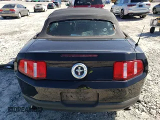 2012 Ford Mustang V6 with VIN 1ZVBP8EM1C5212795, listed as a Copart auction lot 49974445 with 105,197 mi miles and Salvage Title. Bid and sale history available at carsss.com. Image 6.