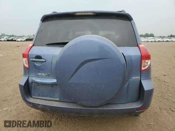 2008 Toyota RAV4 Limited with VIN JTMBD31V186089594, listed as a Copart auction lot 60810305 with 198,261 mi miles and Salvage title. Bid and sale history available at DreamBid. Image 6.