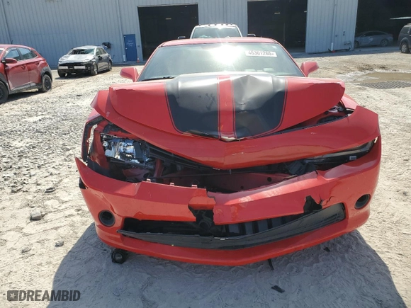 2014 Chevrolet Camaro LT with VIN 2G1FB1E31E9287495, listed as a Copart auction lot 46301265 with NaN miles and Salvage Title. Bid and sale history available at carsss.com. Image 5.