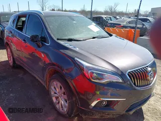 2017 Buick Envision Essence with VIN LRBFXDSA4HD152109, listed as a IAAI auction lot 41718708 with 134,784 mi miles and . Bid and sale history available at carsss.com. Image 1.