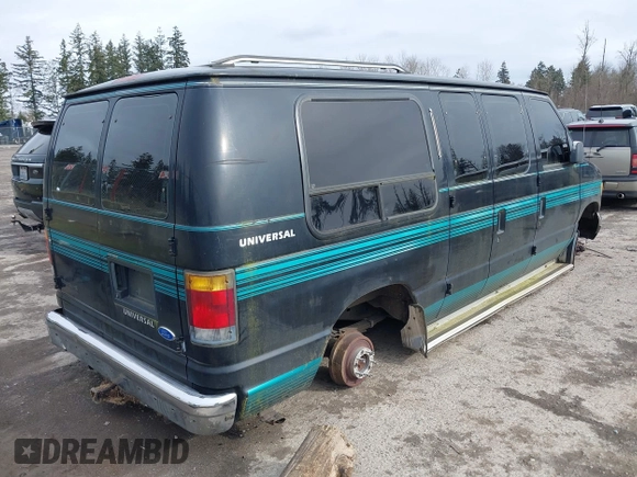 1992 Ford Econoline Cargo with VIN 1FDEE14NXNHA02328, listed as a IAAI auction lot 41637970 with Not Provided miles and . Bid and sale history available at carsss.com. Image 4.